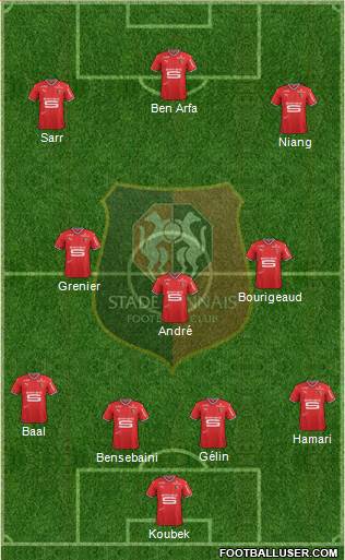 Stade Rennais Football Club Formation 2018