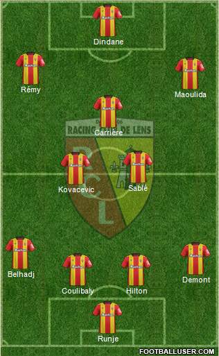 Racing Club de Lens Formation 2018