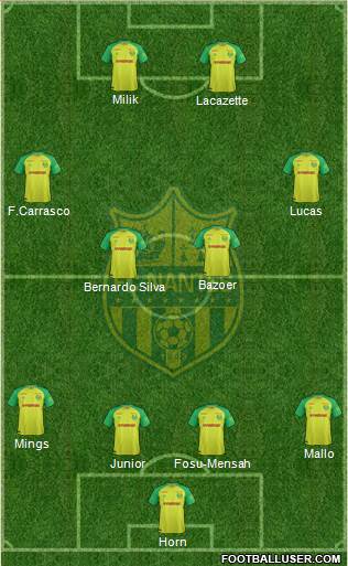 FC Nantes Formation 2018