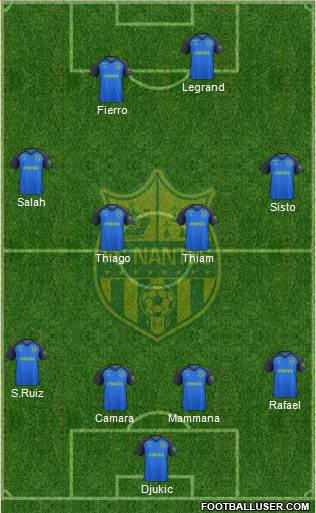 FC Nantes Formation 2018