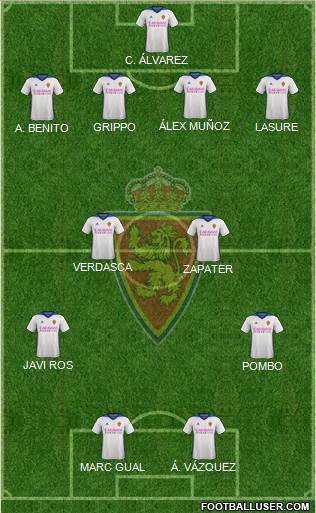 R. Zaragoza S.A.D. Formation 2018