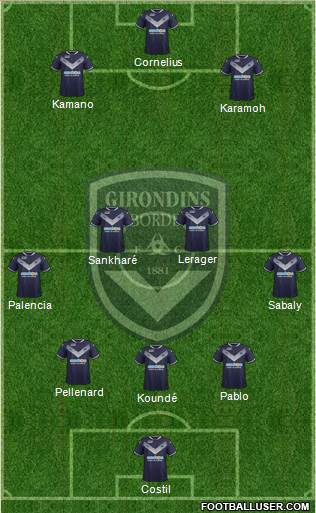 FC Girondins de Bordeaux Formation 2018