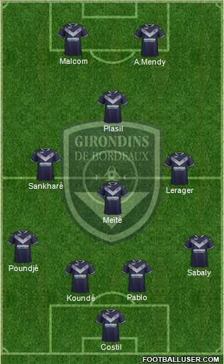 FC Girondins de Bordeaux Formation 2018