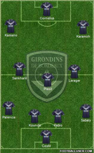 FC Girondins de Bordeaux Formation 2018