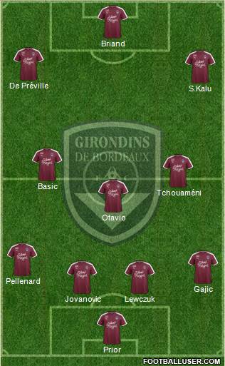 FC Girondins de Bordeaux Formation 2018