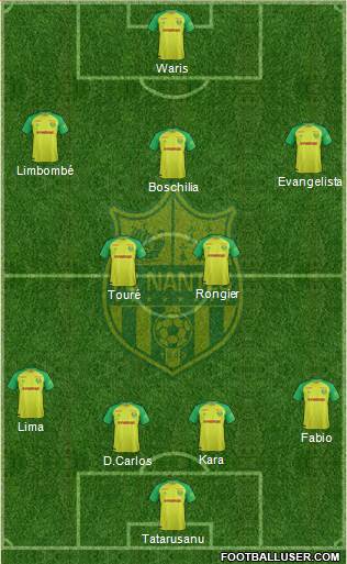 FC Nantes Formation 2018