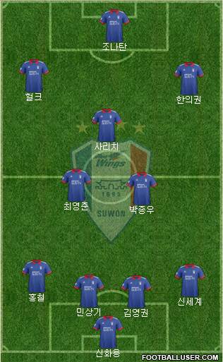 Suwon Samsung Blue Wings Formation 2018