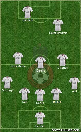 OGC Nice Côte d'Azur Formation 2018