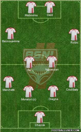 A.S. Nancy Lorraine Formation 2018