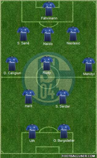 FC Schalke 04 Formation 2018