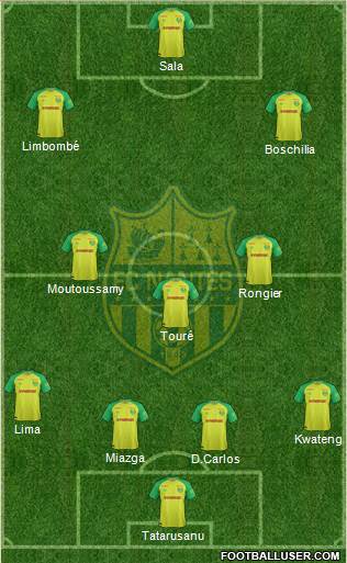 FC Nantes Formation 2018