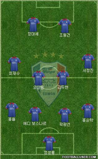 Suwon Samsung Blue Wings Formation 2018