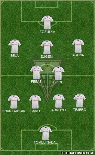 Albacete B., S.A.D. Formation 2018