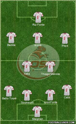 LOSC Lille Métropole Formation 2018