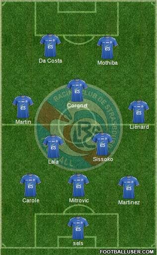 Racing Club de Strasbourg-Football Formation 2018