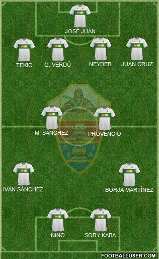 Elche C.F., S.A.D. Formation 2018