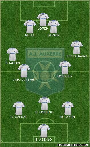 A.J. Auxerre Formation 2018