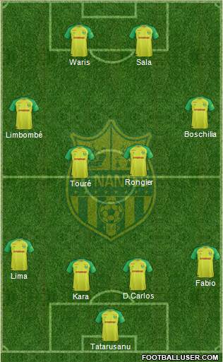 FC Nantes Formation 2018