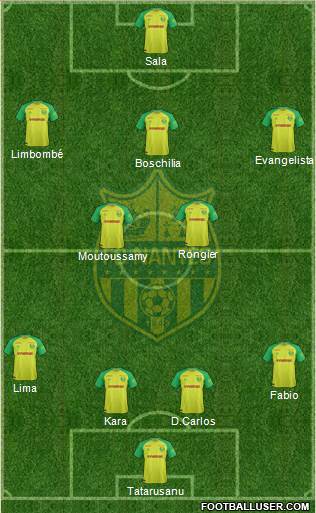 FC Nantes Formation 2018