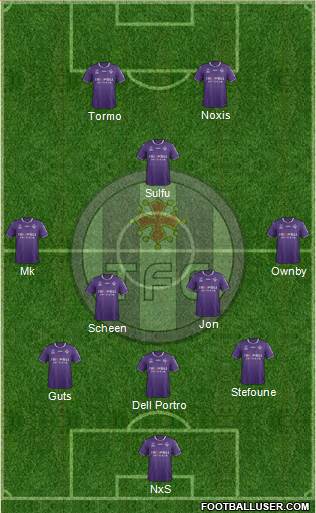 Toulouse Football Club Formation 2018