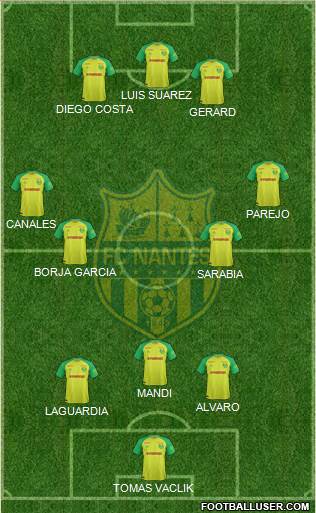 FC Nantes Formation 2018