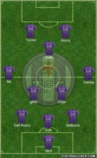 Toulouse Football Club Formation 2018