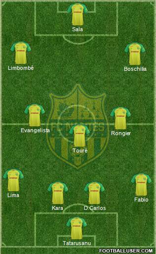 FC Nantes Formation 2018