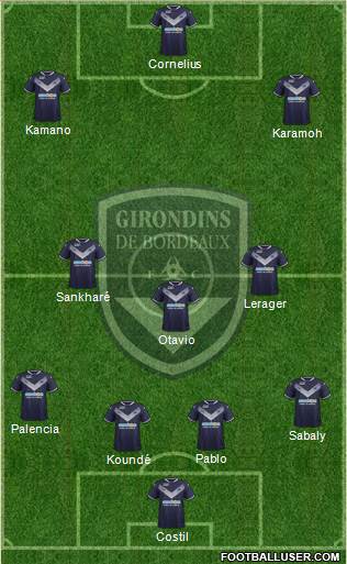 FC Girondins de Bordeaux Formation 2018