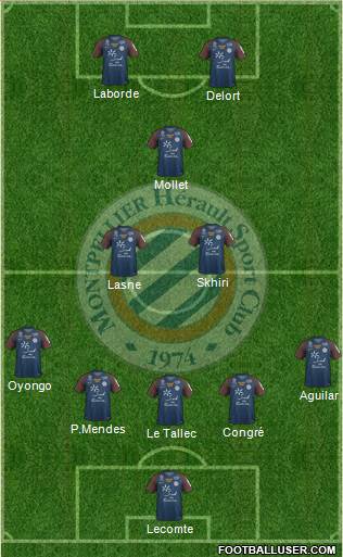 Montpellier Hérault Sport Club Formation 2018