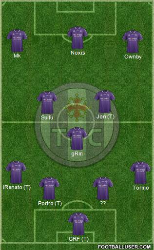 Toulouse Football Club Formation 2018