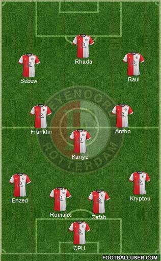 Feyenoord Formation 2018