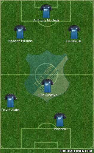 TSG 1899 Hoffenheim Formation 2018