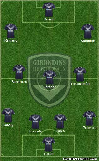 FC Girondins de Bordeaux Formation 2018