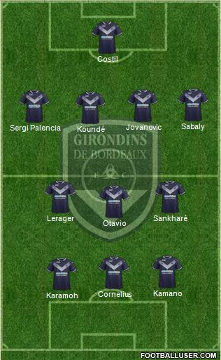 FC Girondins de Bordeaux Formation 2018