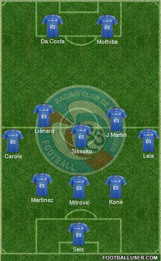 Racing Club de Strasbourg-Football Formation 2018