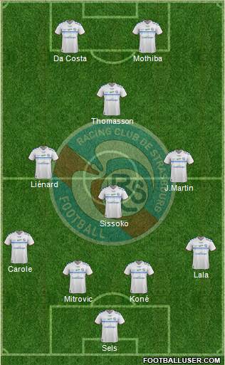 Racing Club de Strasbourg-Football Formation 2018