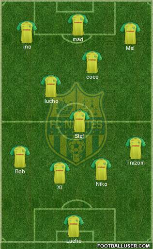 FC Nantes Formation 2018