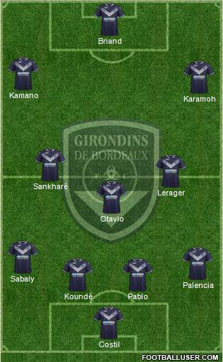 FC Girondins de Bordeaux Formation 2018