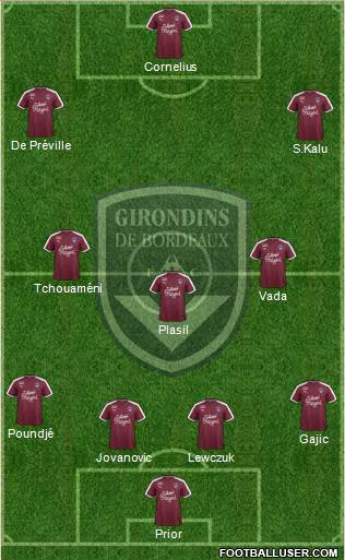 FC Girondins de Bordeaux Formation 2018