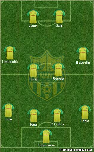 FC Nantes Formation 2018