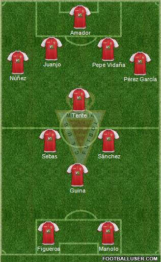 Real Murcia C.F., S.A.D. Formation 2018