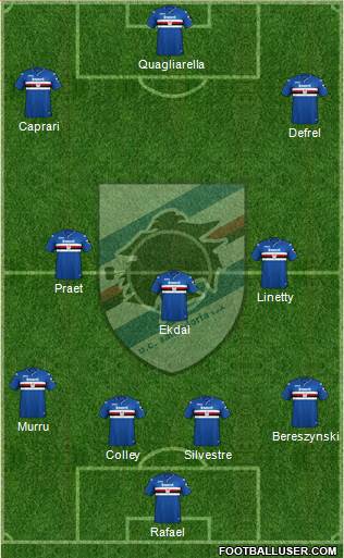 Sampdoria Formation 2018