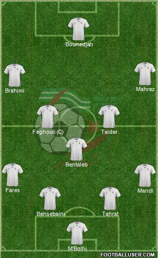 Algeria Formation 2018