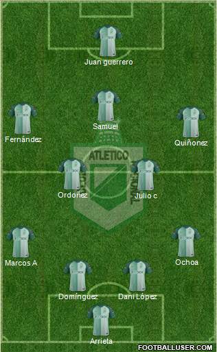 CDC Atlético Nacional Formation 2018