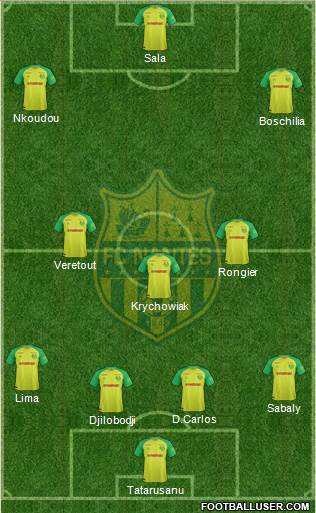 FC Nantes Formation 2018