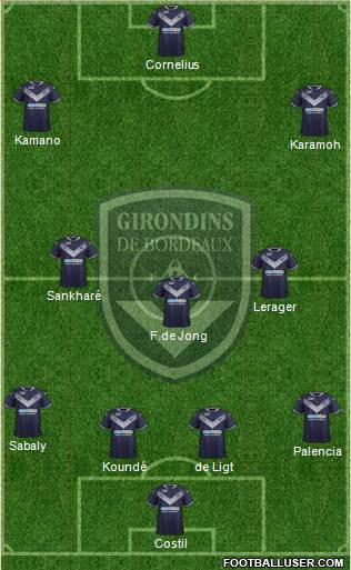 FC Girondins de Bordeaux Formation 2018