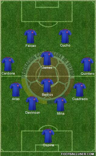 Colombia Formation 2018