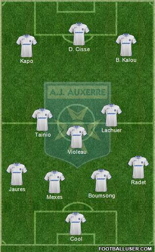 A.J. Auxerre Formation 2018