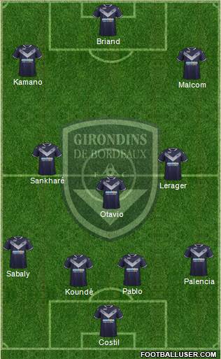 FC Girondins de Bordeaux Formation 2018