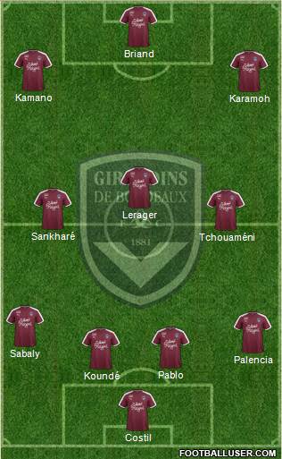 FC Girondins de Bordeaux Formation 2018